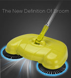Steel Sweeping Machine Magic Broom Dustpan Hand Push Type Sweeper Tools
