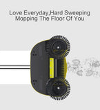 Steel Sweeping Machine Magic Broom Dustpan Hand Push Type Sweeper Tools