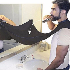 Pongee Beard Care Shave Apron Bib Trimmer