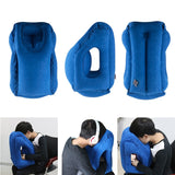 products body back support Foldable blow neck pillow