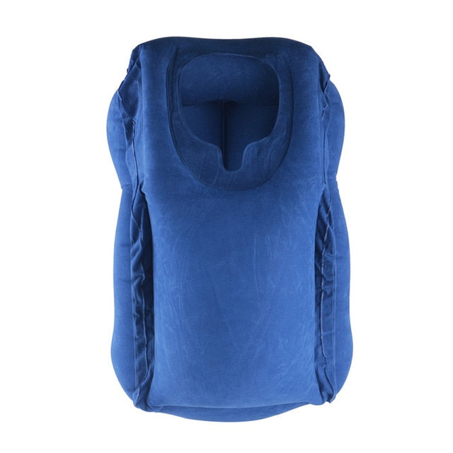 products body back support Foldable blow neck pillow