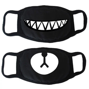 Anti Dust Mask Emoji Cotton Mouth Mask Cute