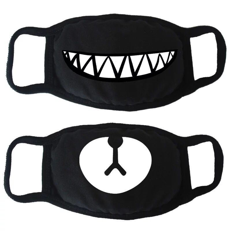 Anti Dust Mask Emoji Cotton Mouth Mask Cute