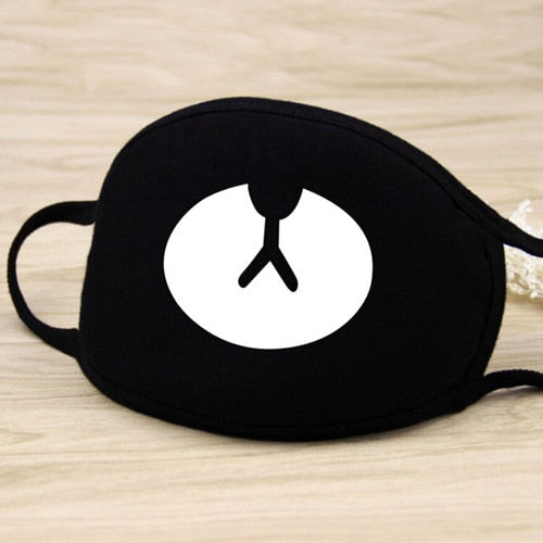 Anti Dust Mask Emoji Cotton Mouth Mask Cute