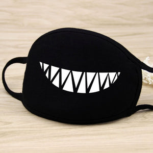 Anti Dust Mask Emoji Cotton Mouth Mask Cute