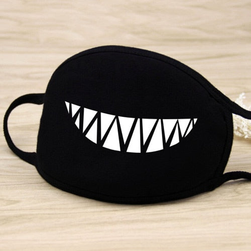 Anti Dust Mask Emoji Cotton Mouth Mask Cute