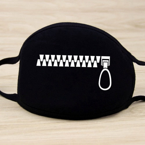 Anti Dust Mask Emoji Cotton Mouth Mask Cute