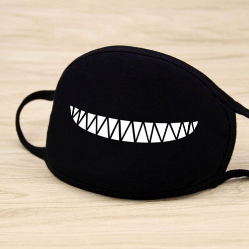 Anti Dust Mask Emoji Cotton Mouth Mask Cute