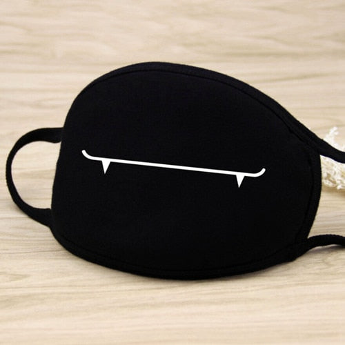 Anti Dust Mask Emoji Cotton Mouth Mask Cute