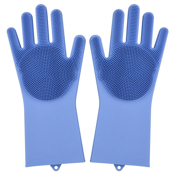 Magic Silicone Dish Washing Gloves