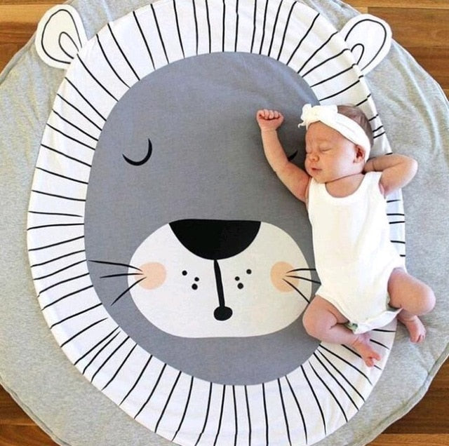 Cartoon Animals Baby Play Mats