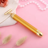 Slimming Face rolle Gold Vibration Facial Beauty Roller Massager