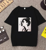 New Fashion T shirt Woman Spring Summer Girls Print Short Sleeve