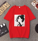 New Fashion T shirt Woman Spring Summer Girls Print Short Sleeve