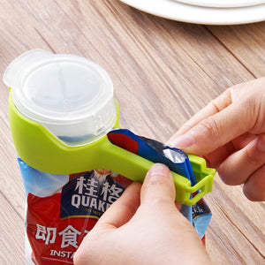 New Seal Pour Food Storage Bag Clip