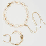 Hot Shell Necklace Bracelet Set 3 Different Design