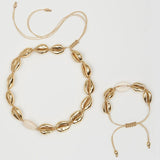 Hot Shell Necklace Bracelet Set 3 Different Design