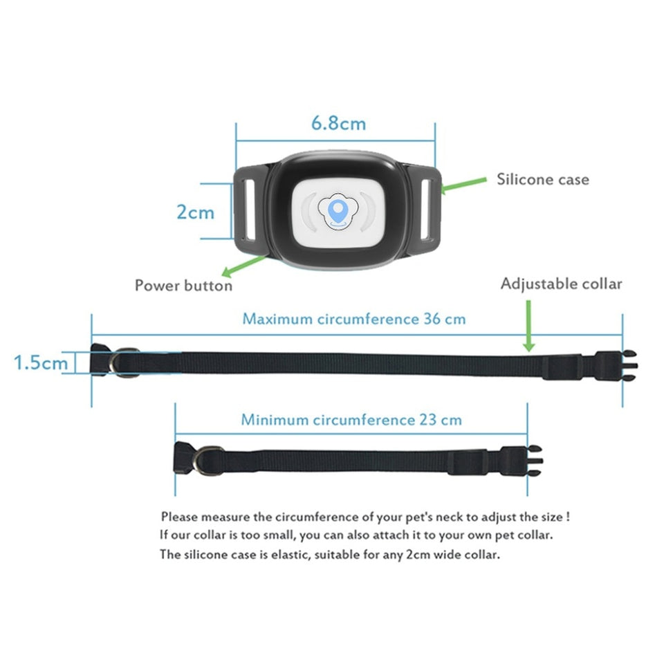Smart Waterproof IP67 MiNi Pet GPS