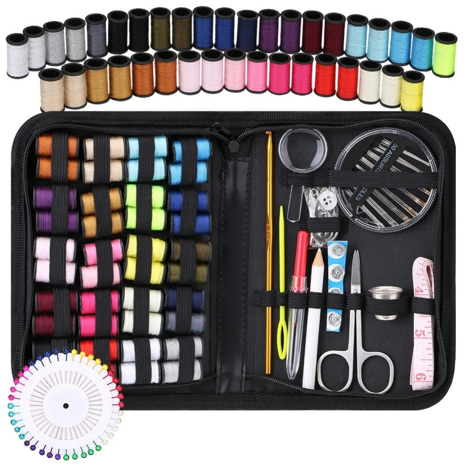 Travel Sewing Box Kit Sewing Thread Stitches