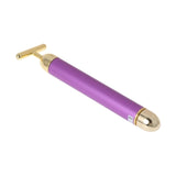 Slimming Face rolle Gold Vibration Facial Beauty Roller Massager