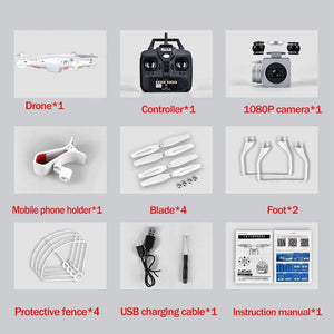 Original SH5 HD drone wide-angle HD 1080p Quadcopter aircraft