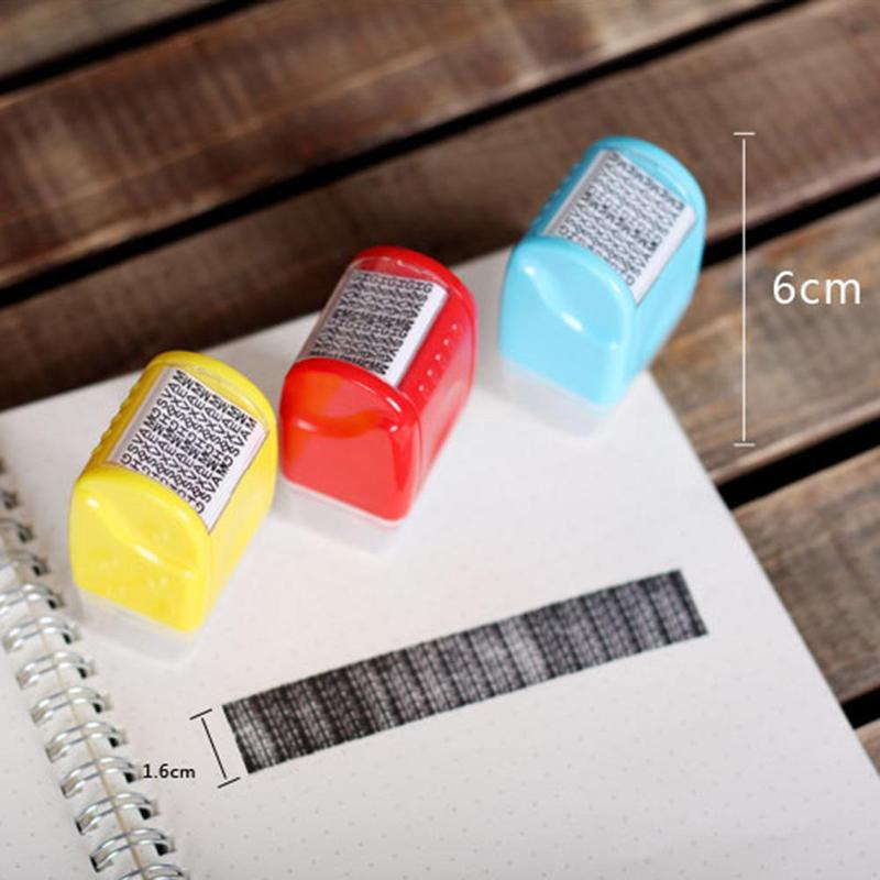 Data Protection Roller Stamp