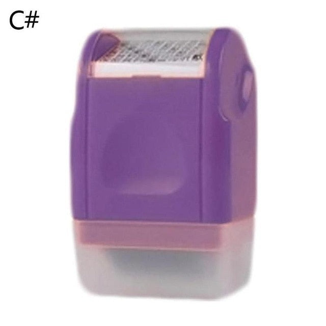 Data Protection Roller Stamp