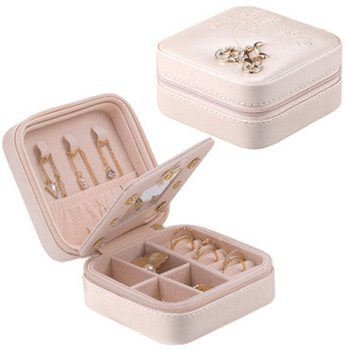 Jewelry Box Travel Comestic Jewelry Casket Organizer