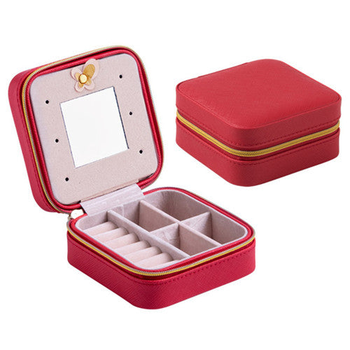 Jewelry Box Travel Comestic Jewelry Casket Organizer