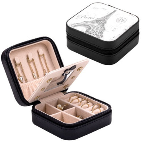 Jewelry Box Travel Comestic Jewelry Casket Organizer