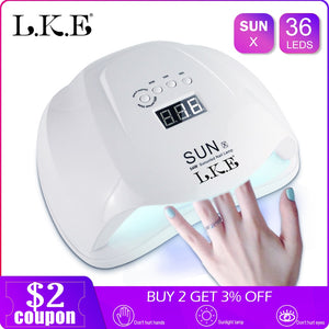 Nail Dryer UV LED Nail Lamp Gel Polish Curing Lamp