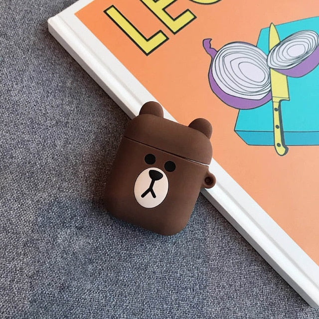 VOZRO Cartoon Wireless Bluetooth Earphone Case For Apple AirPods