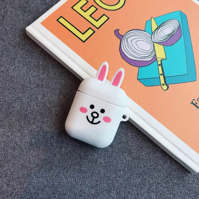 VOZRO Cartoon Wireless Bluetooth Earphone Case For Apple AirPods