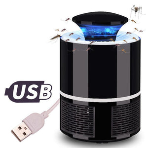 USB Electronics Mosquito Killer Trap Moth Fly Wasp LED Night Light Lamp