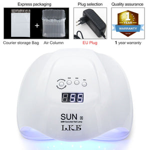 Nail Dryer UV LED Nail Lamp Gel Polish Curing Lamp