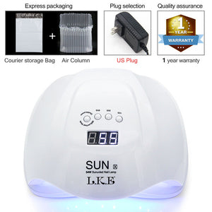 Nail Dryer UV LED Nail Lamp Gel Polish Curing Lamp