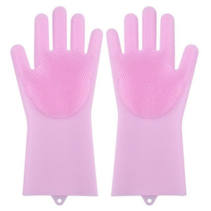 Magic Silicone Dish Washing Gloves