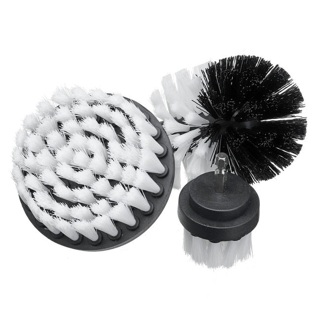 Drill Brush Attachment Set - Power Scrubber | Drill Brush Set