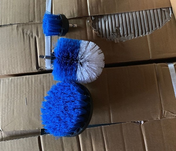 Drill Brush Attachment Set - Power Scrubber | Drill Brush Set