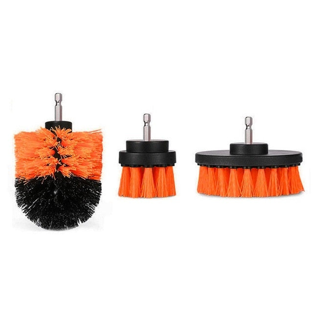 Drill Brush Attachment Set - Power Scrubber | Drill Brush Set