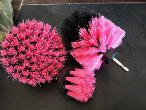 Drill Brush Attachment Set - Power Scrubber | Drill Brush Set