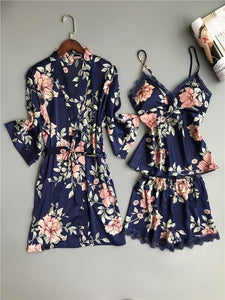 Female Summer Pajama Set Summer Fashion Female Sleepwear