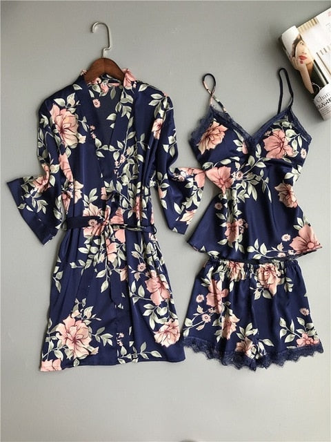 Female Summer Pajama Set Summer Fashion Female Sleepwear