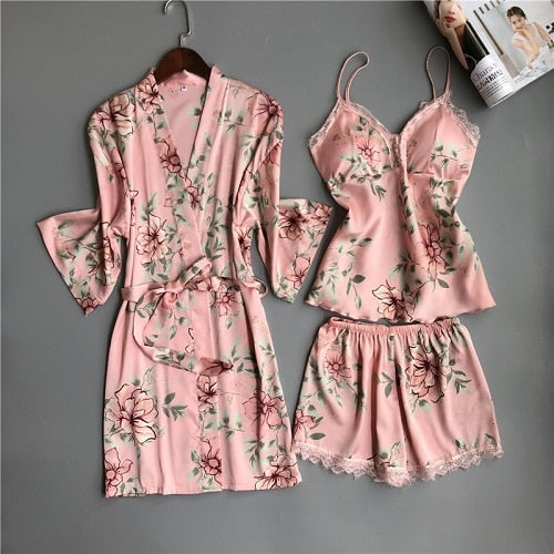Female Summer Pajama Set Summer Fashion Female Sleepwear
