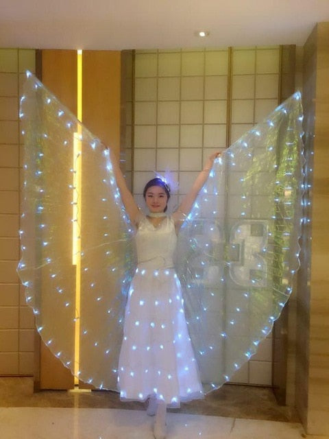 LED Butterfly Wing Cape Costume