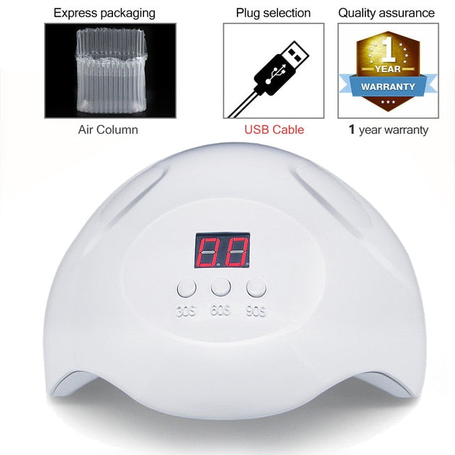 Nail Dryer UV LED Nail Lamp Gel Polish Curing Lamp