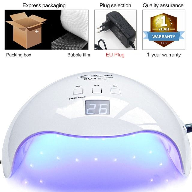 Nail Dryer UV LED Nail Lamp Gel Polish Curing Lamp