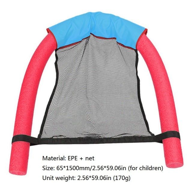 Outdoor Folding Water Hammock Inflatable Swimming Hammock Floating Bed
