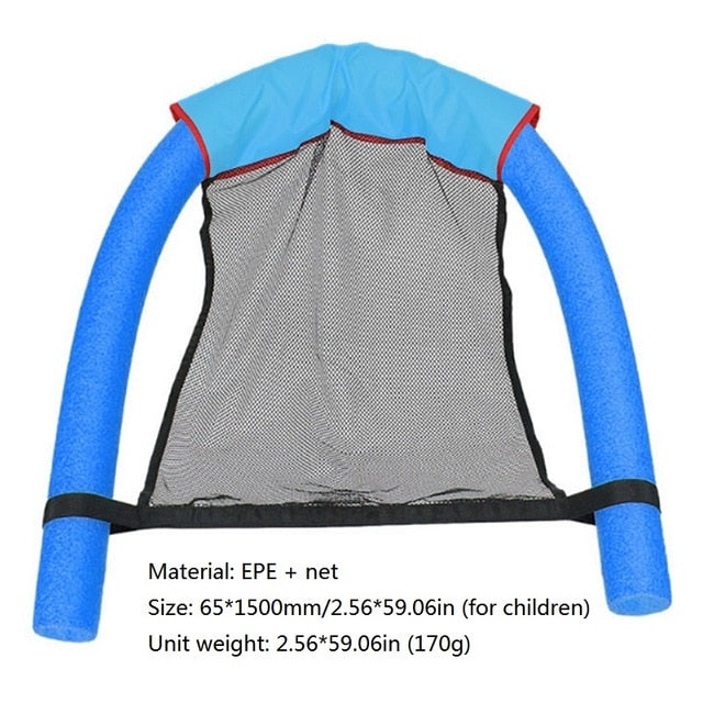 Outdoor Folding Water Hammock Inflatable Swimming Hammock Floating Bed