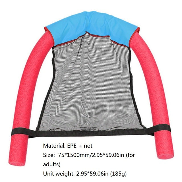 Outdoor Folding Water Hammock Inflatable Swimming Hammock Floating Bed